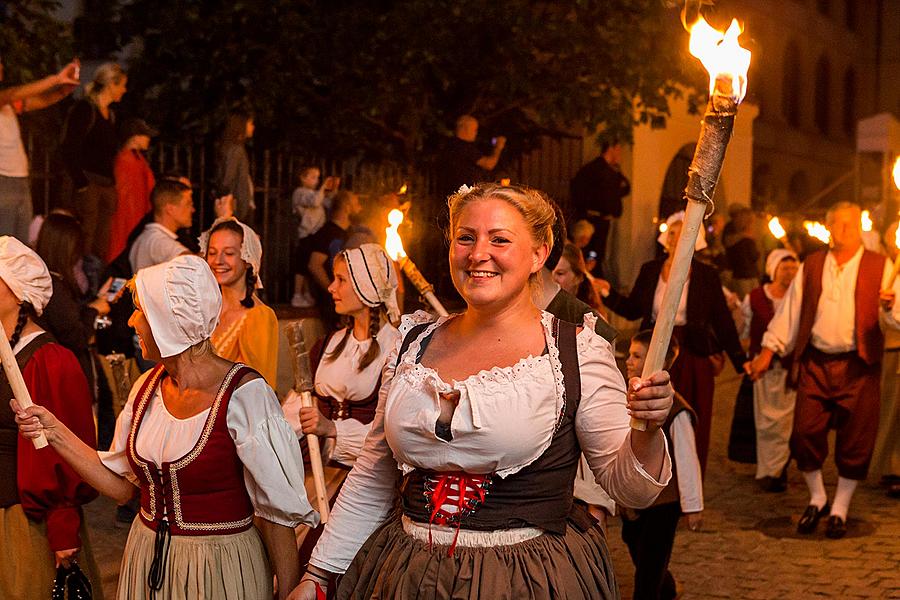 Fest der fünfblättrigen Rose ®, Český Krumlov, Freitag 16. 6. 2017