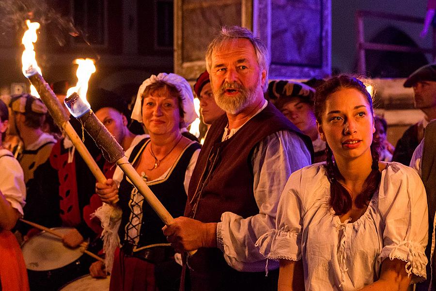 Fest der fünfblättrigen Rose ®, Český Krumlov, Freitag 16. 6. 2017