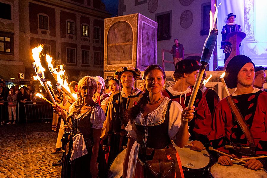 Fest der fünfblättrigen Rose ®, Český Krumlov, Freitag 16. 6. 2017