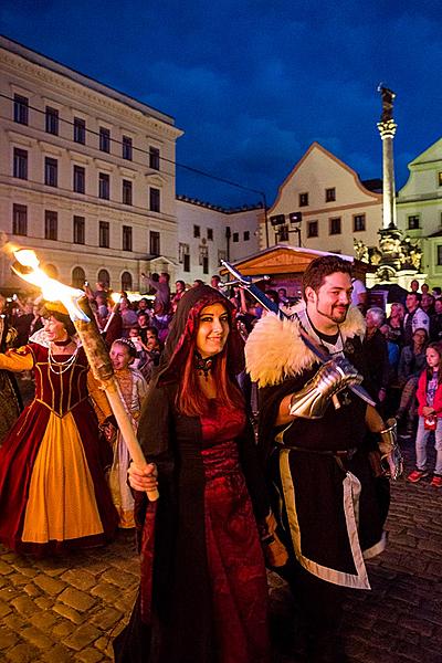 Fest der fünfblättrigen Rose ®, Český Krumlov, Freitag 16. 6. 2017