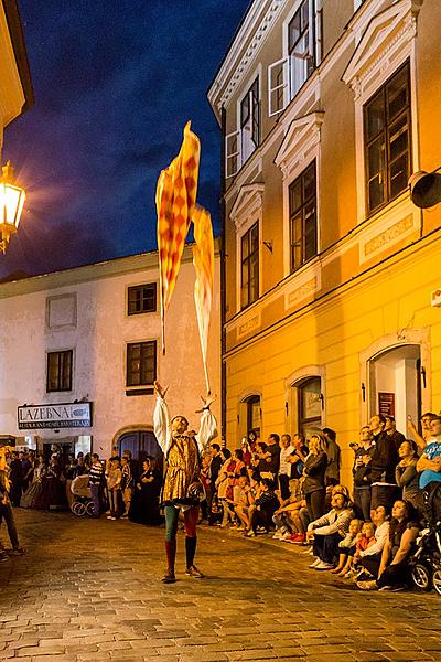 Fest der fünfblättrigen Rose ®, Český Krumlov, Freitag 16. 6. 2017