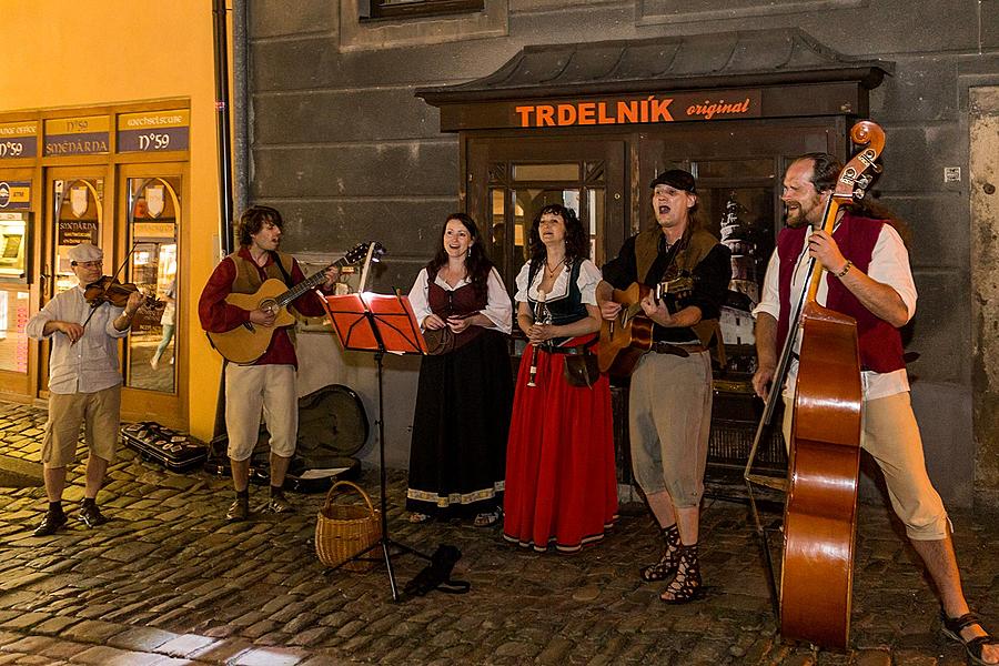 Fest der fünfblättrigen Rose ®, Český Krumlov, Freitag 16. 6. 2017