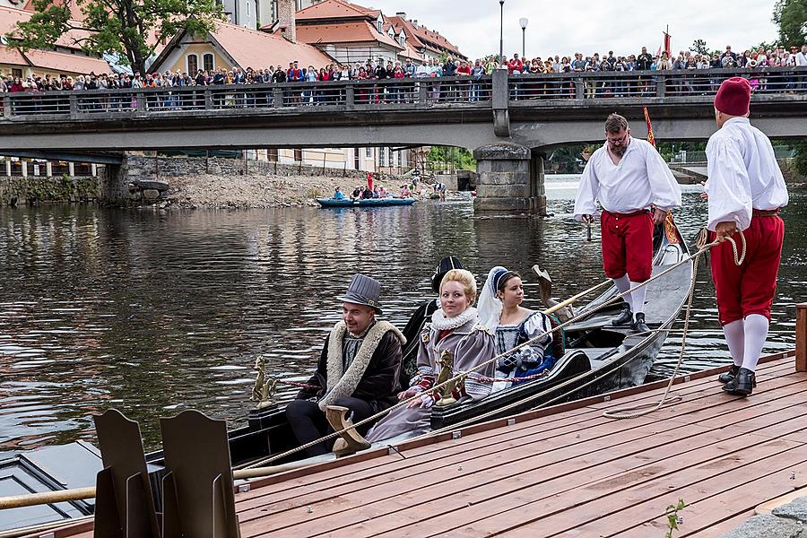 Fest der fünfblättrigen Rose ®, Český Krumlov, Samstag 17. 6. 2017