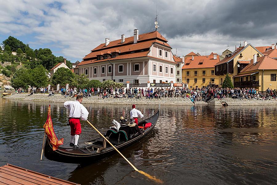 Slavnosti pětilisté růže ®, Český Krumlov, sobota 17. 6. 2017