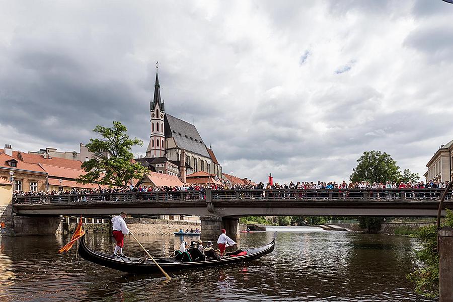 Fest der fünfblättrigen Rose ®, Český Krumlov, Samstag 17. 6. 2017