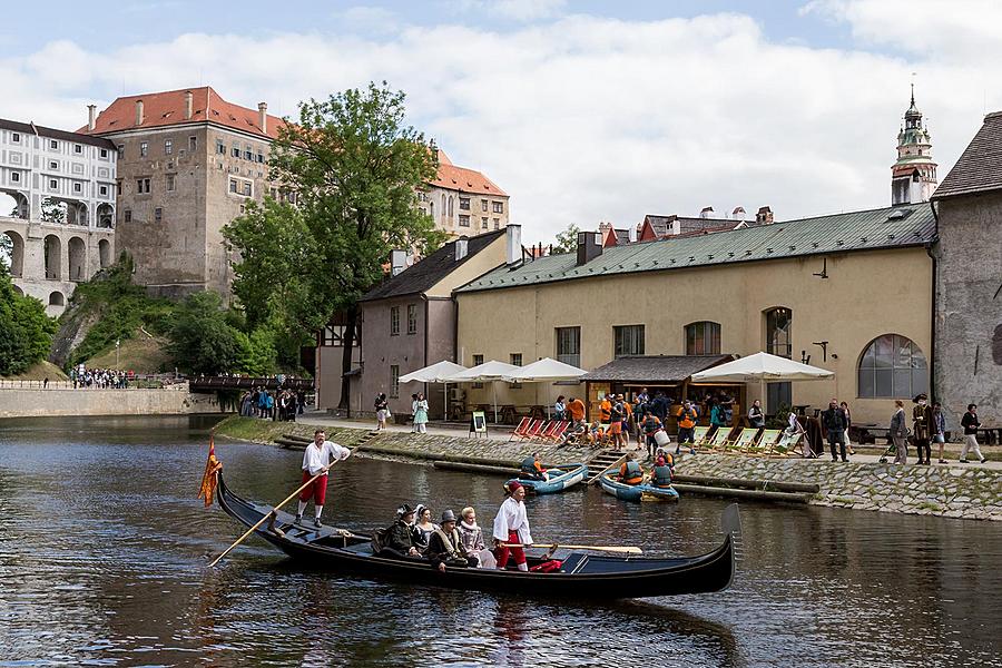 Five-Petalled Rose Celebrations ®, Český Krumlov, Saturday 17th June 2017