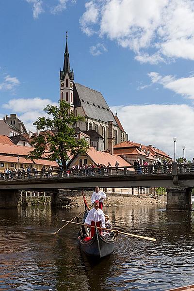 Slavnosti pětilisté růže ®, Český Krumlov, sobota 17. 6. 2017