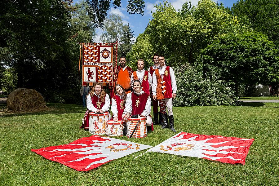 Five-Petalled Rose Celebrations ®, Český Krumlov, Saturday 17th June 2017