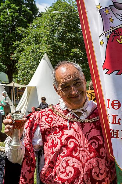 Fest der fünfblättrigen Rose ®, Český Krumlov, Samstag 17. 6. 2017