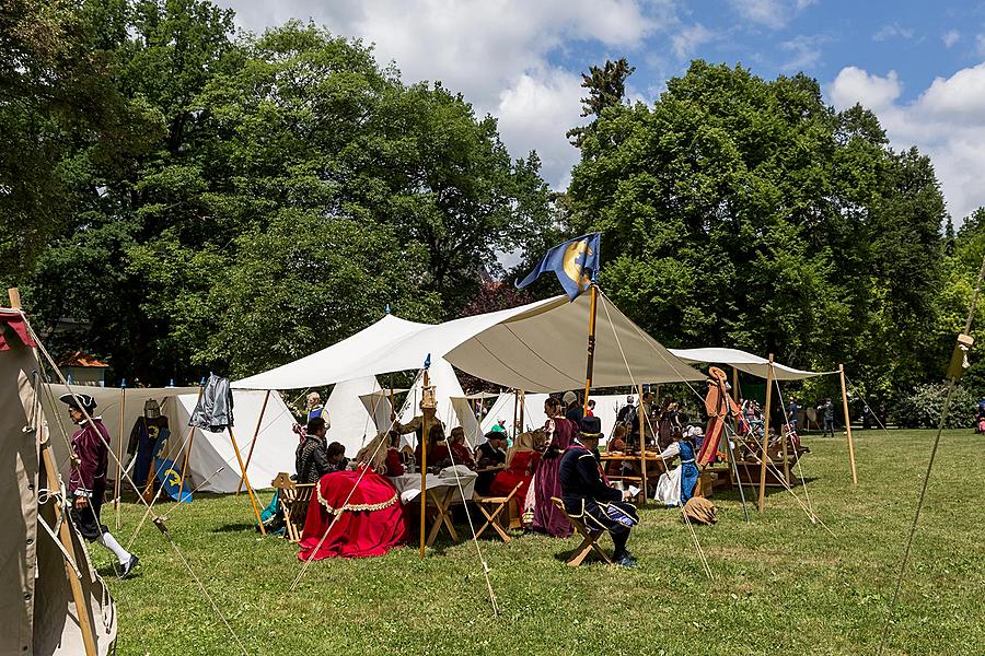 Fest der fünfblättrigen Rose ®, Český Krumlov, Samstag 17. 6. 2017