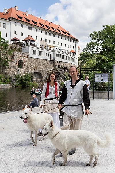 Fest der fünfblättrigen Rose ®, Český Krumlov, Samstag 17. 6. 2017