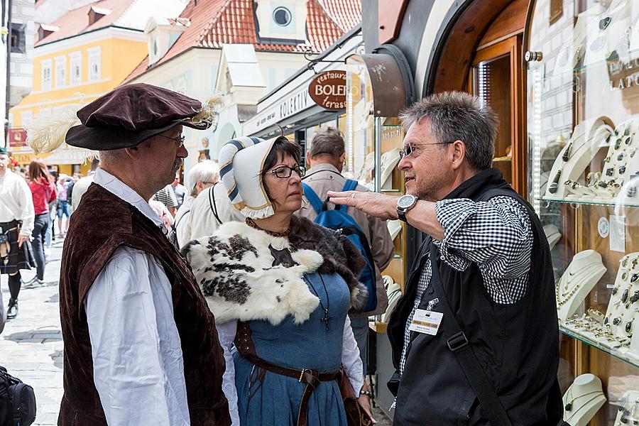 Fest der fünfblättrigen Rose ®, Český Krumlov, Samstag 17. 6. 2017