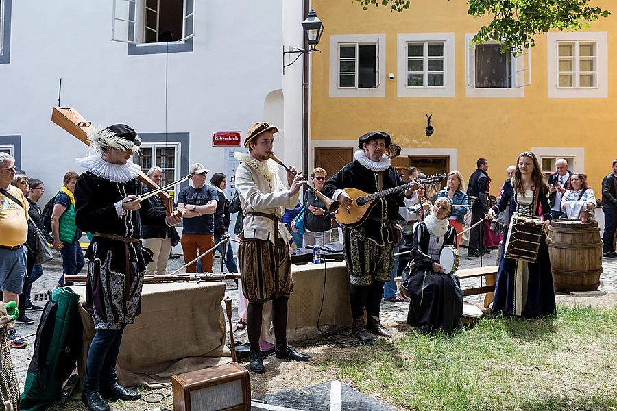 Five-Petalled Rose Celebrations ®, Český Krumlov, Saturday 17th June 2017