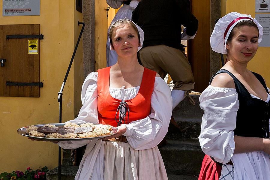 Fest der fünfblättrigen Rose ®, Český Krumlov, Samstag 17. 6. 2017