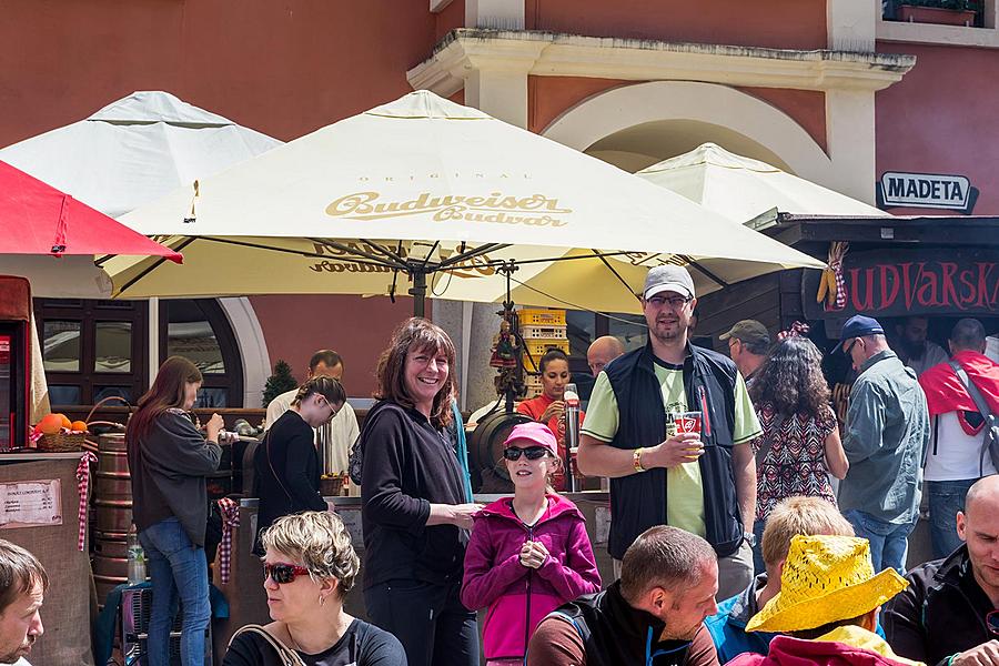 Fest der fünfblättrigen Rose ®, Český Krumlov, Samstag 17. 6. 2017