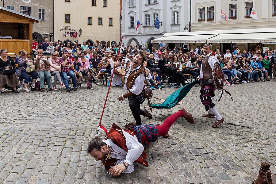 Five-Petalled Rose Celebrations ®, Český Krumlov, Saturday 17th June 2017