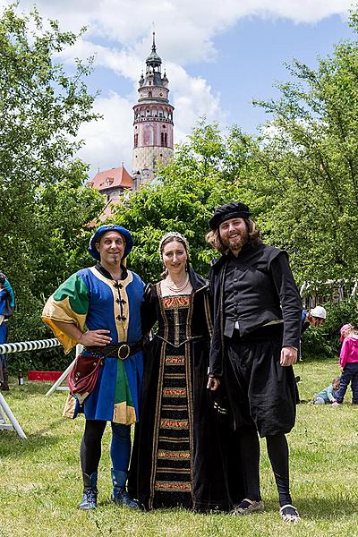 Slavnosti pětilisté růže ®, Český Krumlov, sobota 17. 6. 2017