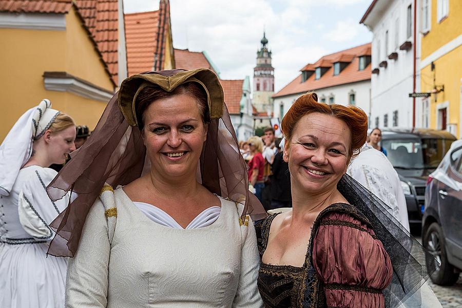 Fest der fünfblättrigen Rose ®, Český Krumlov, Samstag 17. 6. 2017