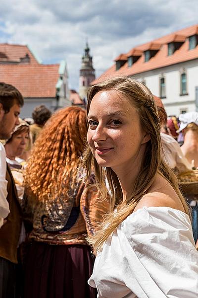 Fest der fünfblättrigen Rose ®, Český Krumlov, Samstag 17. 6. 2017