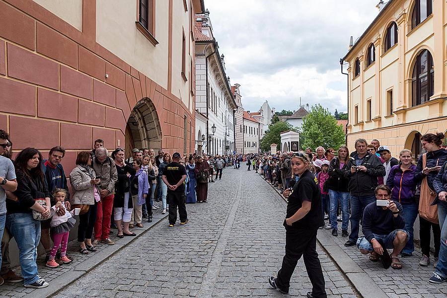 Slavnosti pětilisté růže ®, Český Krumlov, sobota 17. 6. 2017