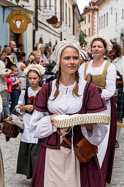 Slavnosti pětilisté růže ®, Český Krumlov, sobota 17. 6. 2017