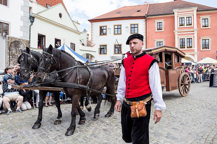 Fest der fünfblättrigen Rose ®, Český Krumlov, Samstag 17. 6. 2017