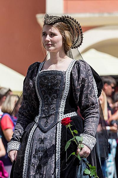 Fest der fünfblättrigen Rose ®, Český Krumlov, Samstag 17. 6. 2017