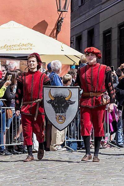 Fest der fünfblättrigen Rose ®, Český Krumlov, Samstag 17. 6. 2017