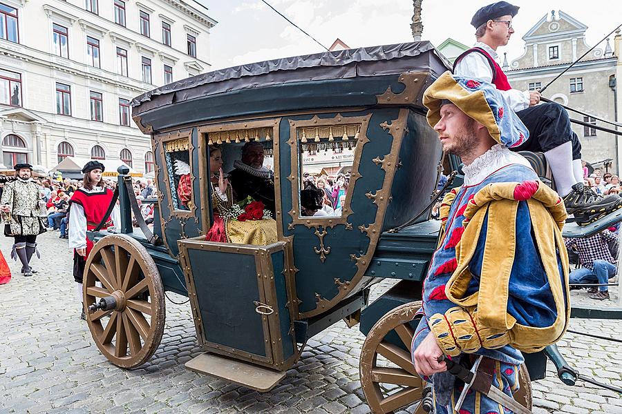 Slavnosti pětilisté růže ®, Český Krumlov, sobota 17. 6. 2017