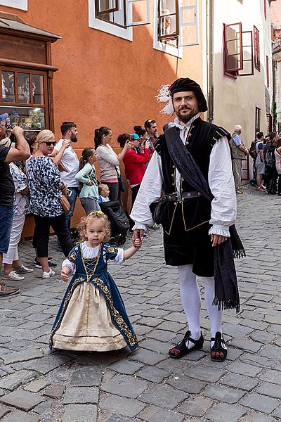 Slavnosti pětilisté růže ®, Český Krumlov, sobota 17. 6. 2017