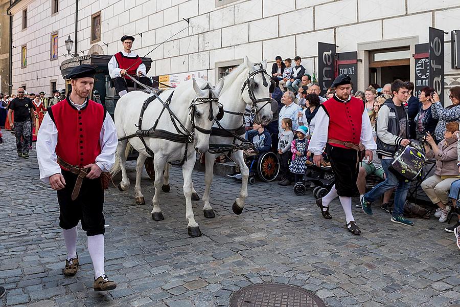 Five-Petalled Rose Celebrations ®, Český Krumlov, Saturday 17th June 2017