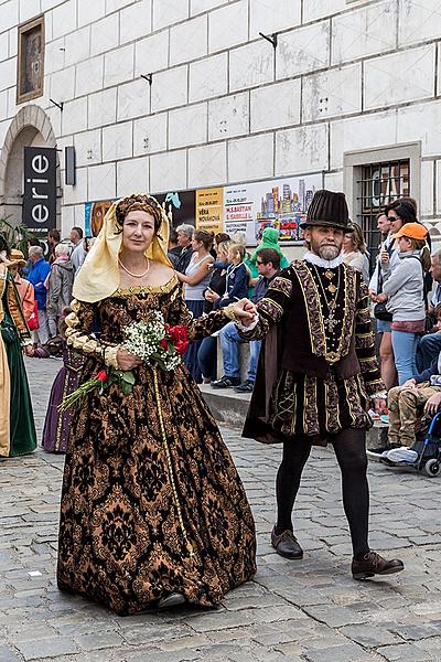 Fest der fünfblättrigen Rose ®, Český Krumlov, Samstag 17. 6. 2017