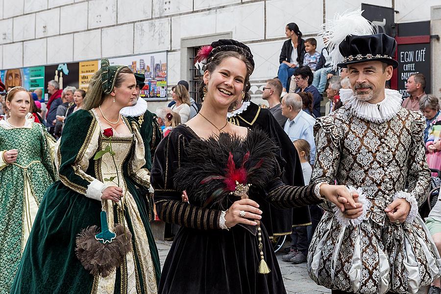 Fest der fünfblättrigen Rose ®, Český Krumlov, Samstag 17. 6. 2017