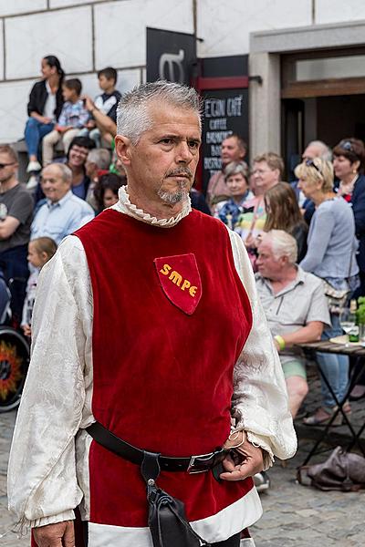 Fest der fünfblättrigen Rose ®, Český Krumlov, Samstag 17. 6. 2017