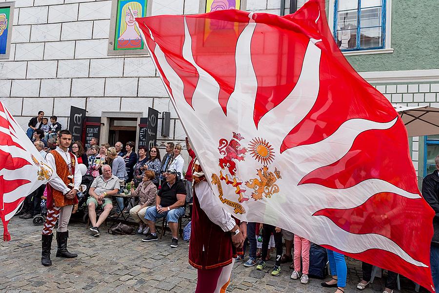 Five-Petalled Rose Celebrations ®, Český Krumlov, Saturday 17th June 2017