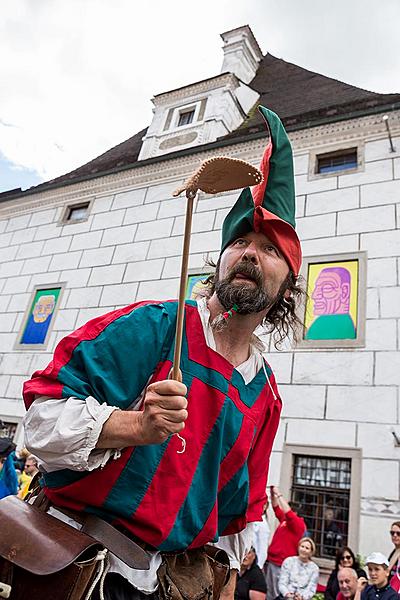 Fest der fünfblättrigen Rose ®, Český Krumlov, Samstag 17. 6. 2017