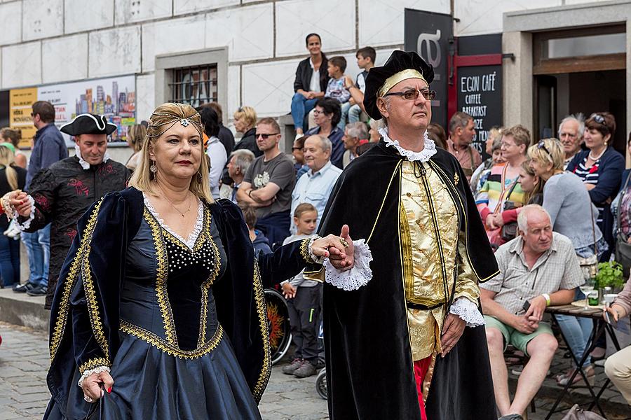 Five-Petalled Rose Celebrations ®, Český Krumlov, Saturday 17th June 2017