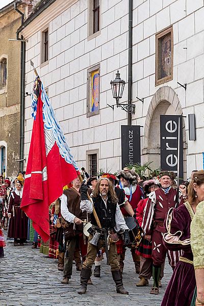 Fest der fünfblättrigen Rose ®, Český Krumlov, Samstag 17. 6. 2017