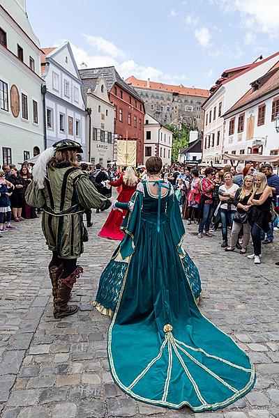 Fest der fünfblättrigen Rose ®, Český Krumlov, Samstag 17. 6. 2017