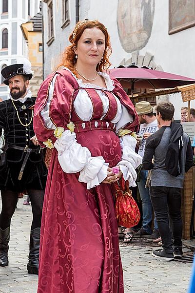 Fest der fünfblättrigen Rose ®, Český Krumlov, Samstag 17. 6. 2017