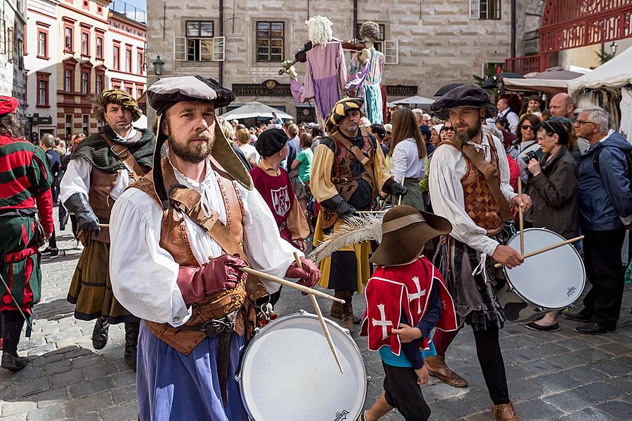 Five-Petalled Rose Celebrations ®, Český Krumlov, Saturday 17th June 2017