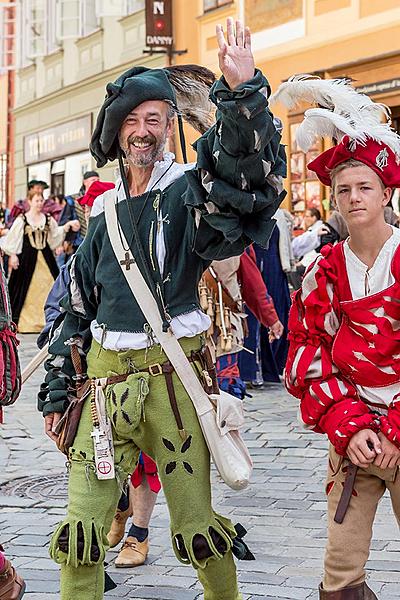 Fest der fünfblättrigen Rose ®, Český Krumlov, Samstag 17. 6. 2017