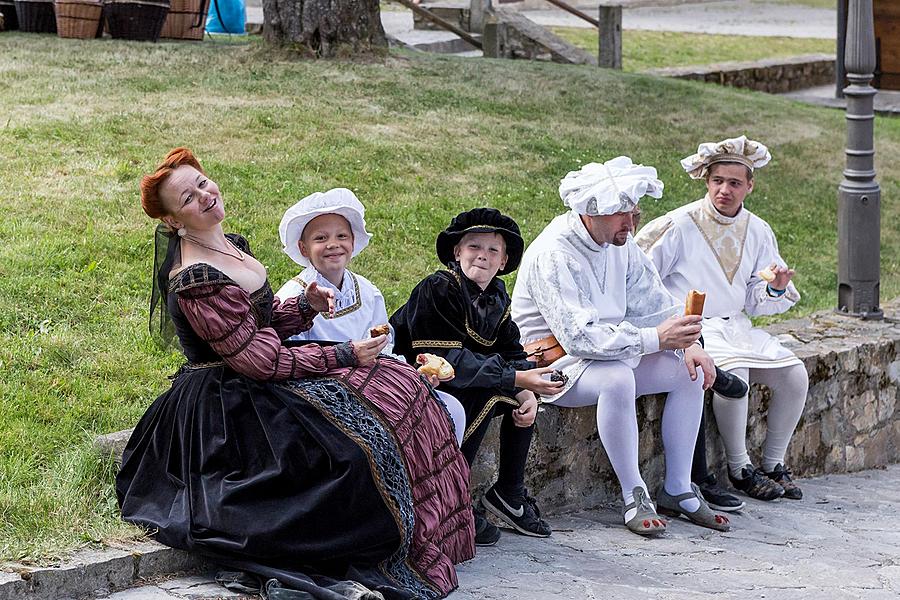 Slavnosti pětilisté růže ®, Český Krumlov, sobota 17. 6. 2017