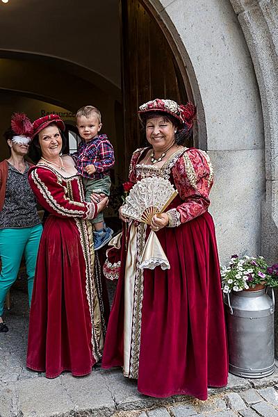 Fest der fünfblättrigen Rose ®, Český Krumlov, Samstag 17. 6. 2017