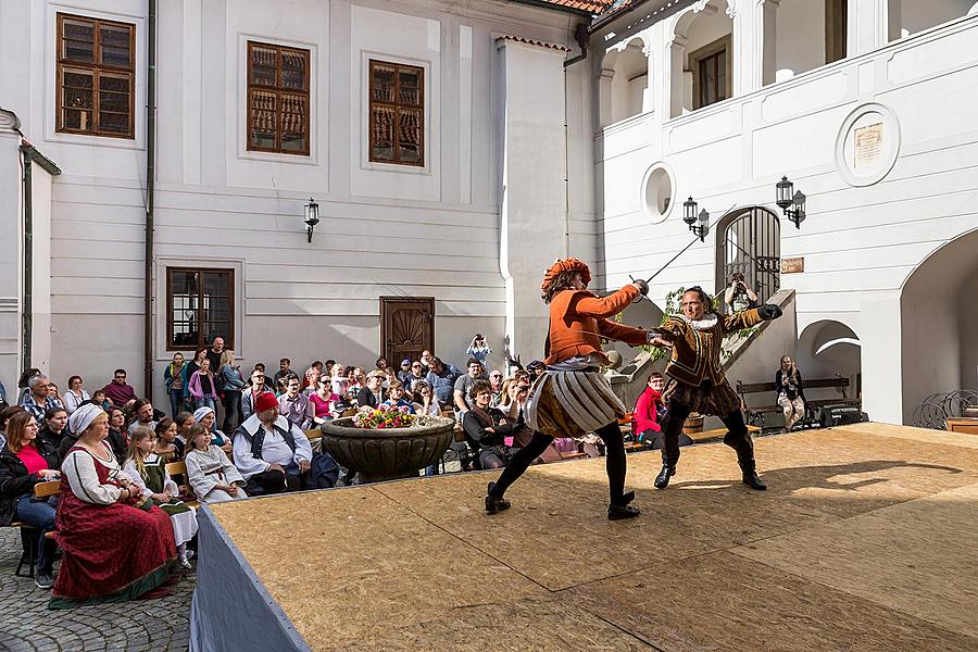 Fest der fünfblättrigen Rose ®, Český Krumlov, Samstag 17. 6. 2017