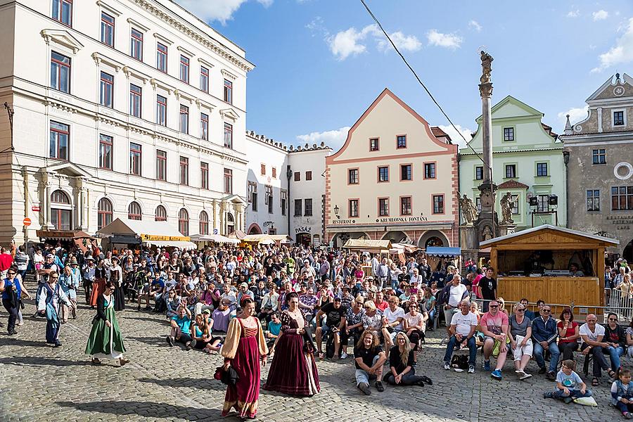 Slavnosti pětilisté růže ®, Český Krumlov, sobota 17. 6. 2017