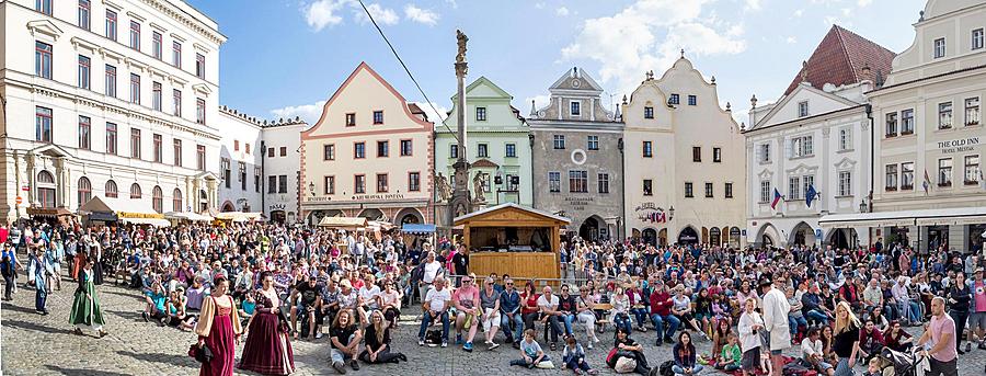 Slavnosti pětilisté růže ®, Český Krumlov, sobota 17. 6. 2017