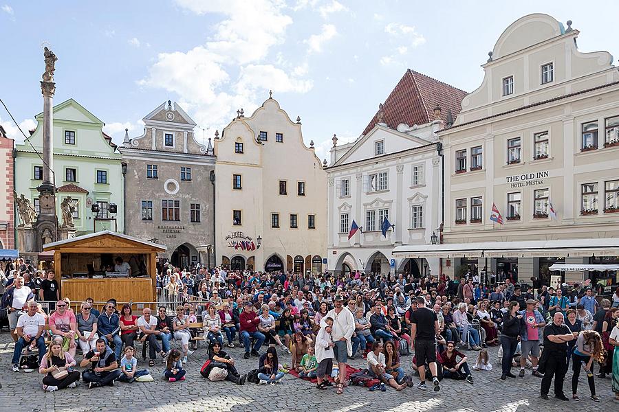 Fest der fünfblättrigen Rose ®, Český Krumlov, Samstag 17. 6. 2017