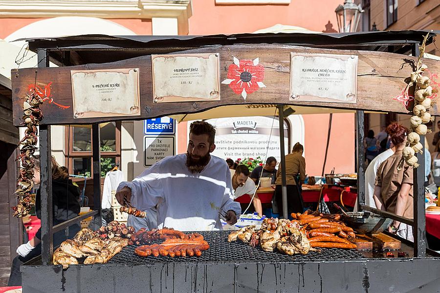 Fest der fünfblättrigen Rose ®, Český Krumlov, Samstag 17. 6. 2017