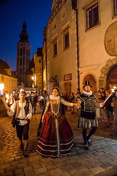 Slavnosti pětilisté růže ®, Český Krumlov, sobota 17. 6. 2017